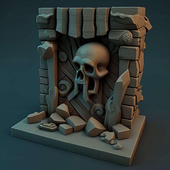 3D model Dungeon Crawl Stone Soup game (STL)